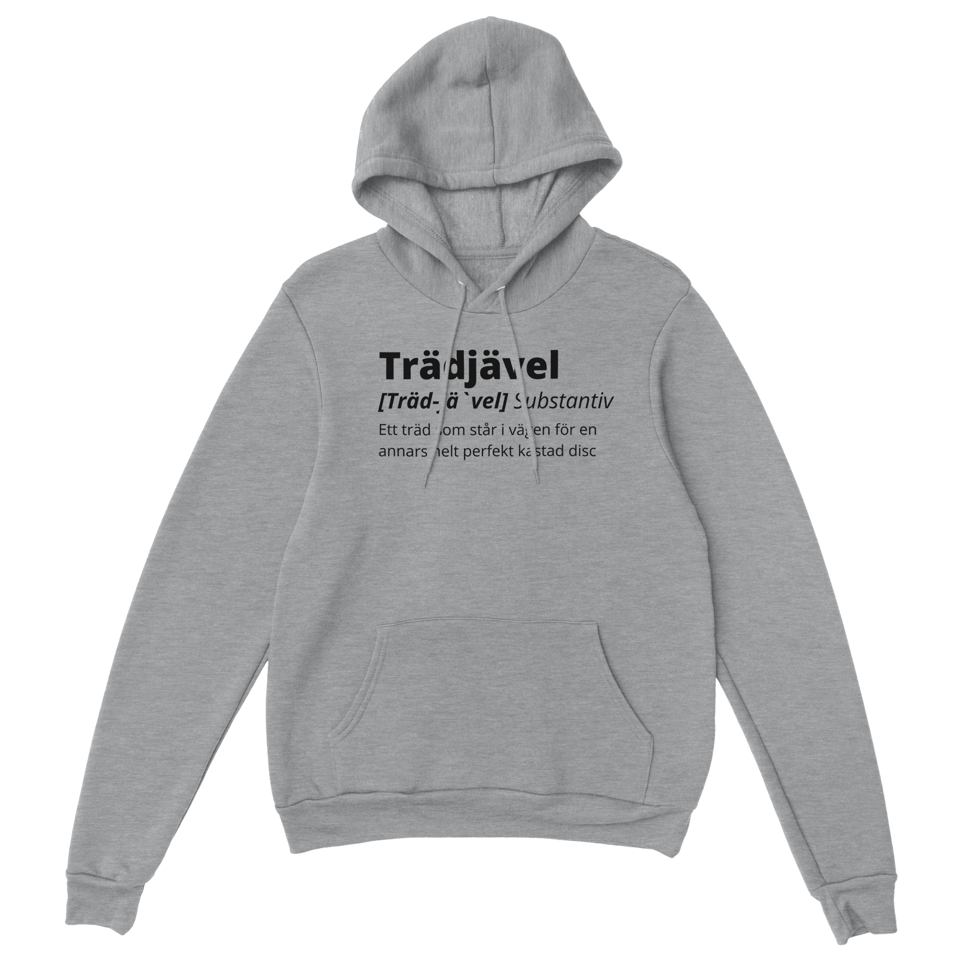 Trädjävel Discgolf - Hoodie Grå