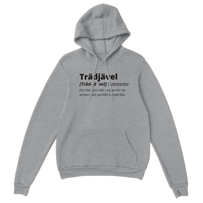 Trädjävel Discgolf - Hoodie Grå