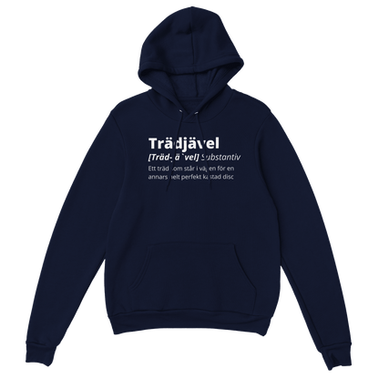 Trädjävel Discgolf - Hoodie Marinblå