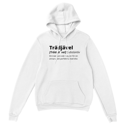 Trädjävel Discgolf - Hoodie Vit