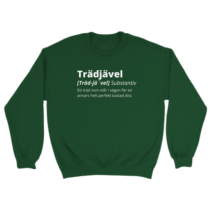 Trädjävel Discgolf - Sweatshirt Mossgrön