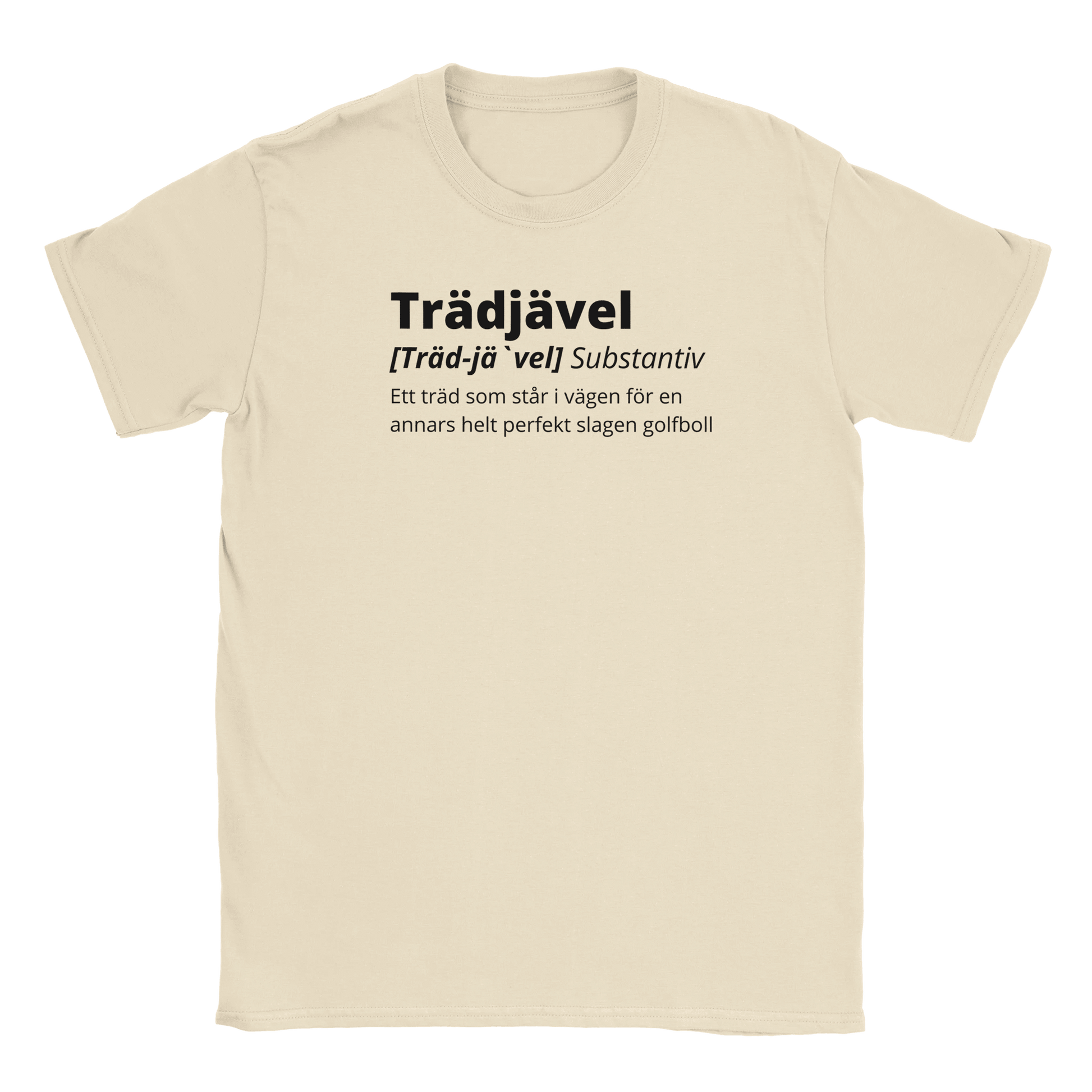 Trädjävel Golf - T-shirt Beige