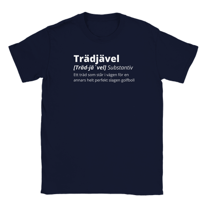 Trädjävel Golf - T-shirt Marinblå