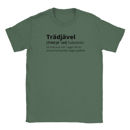 Trädjävel Golf - T-shirt Militärgrön