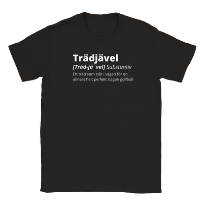 Trädjävel Golf - T-shirt Svart