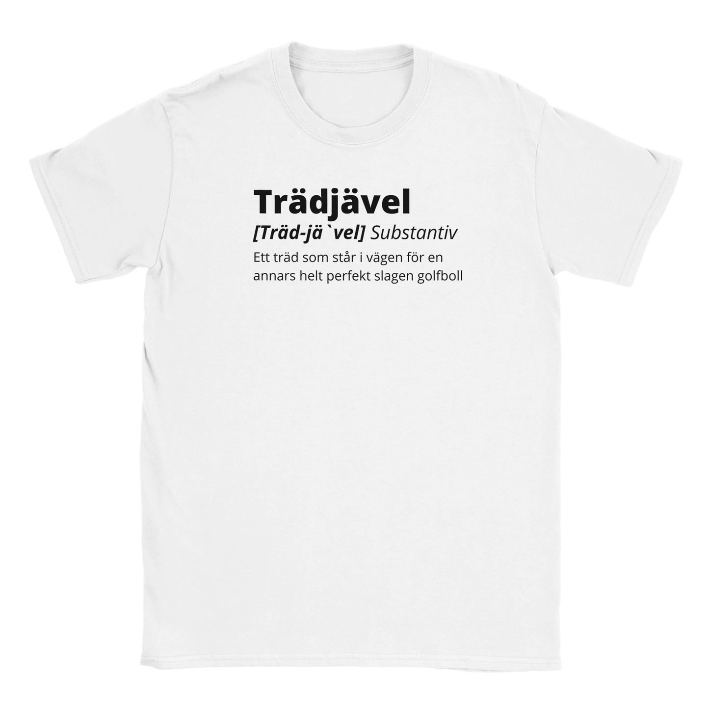 Trädjävel Golf - T-shirt Vit