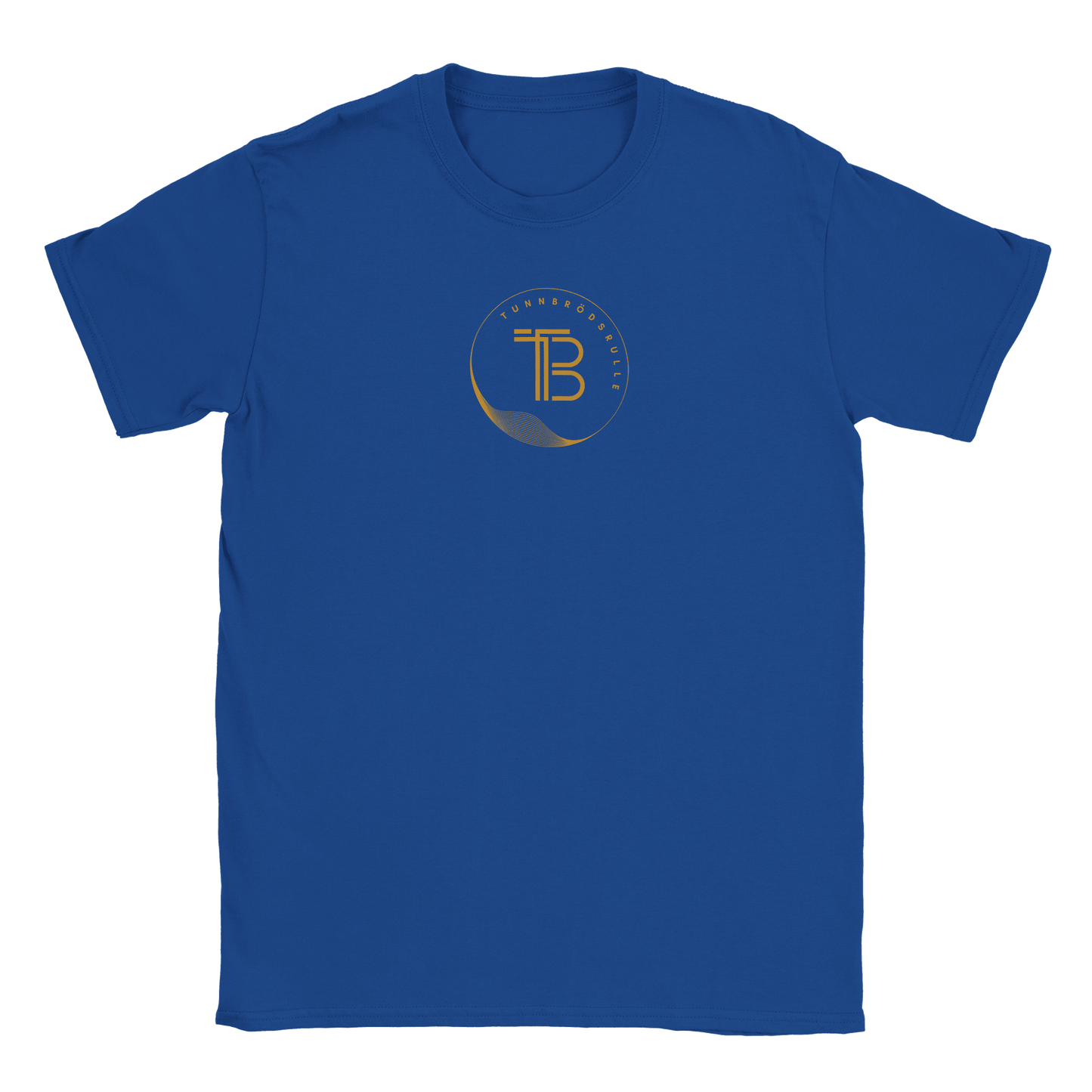 Tunnbrödsrulle - T-shirt Blå
