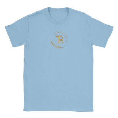Tunnbrödsrulle - T-shirt Ljusblå