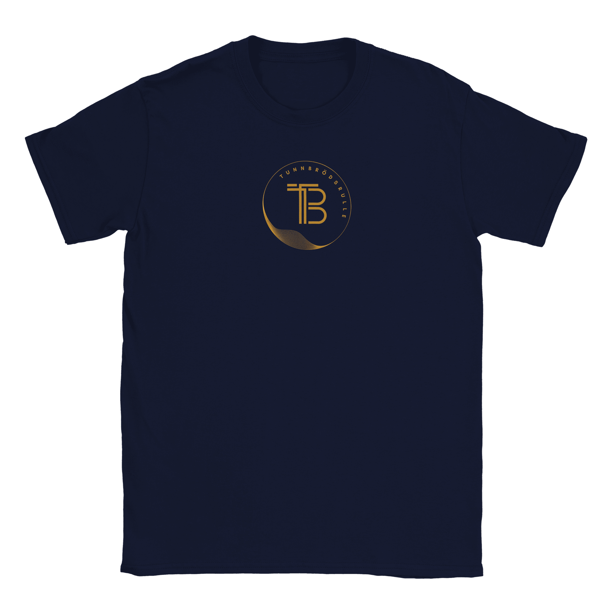 Tunnbrödsrulle - T-shirt Marinblå