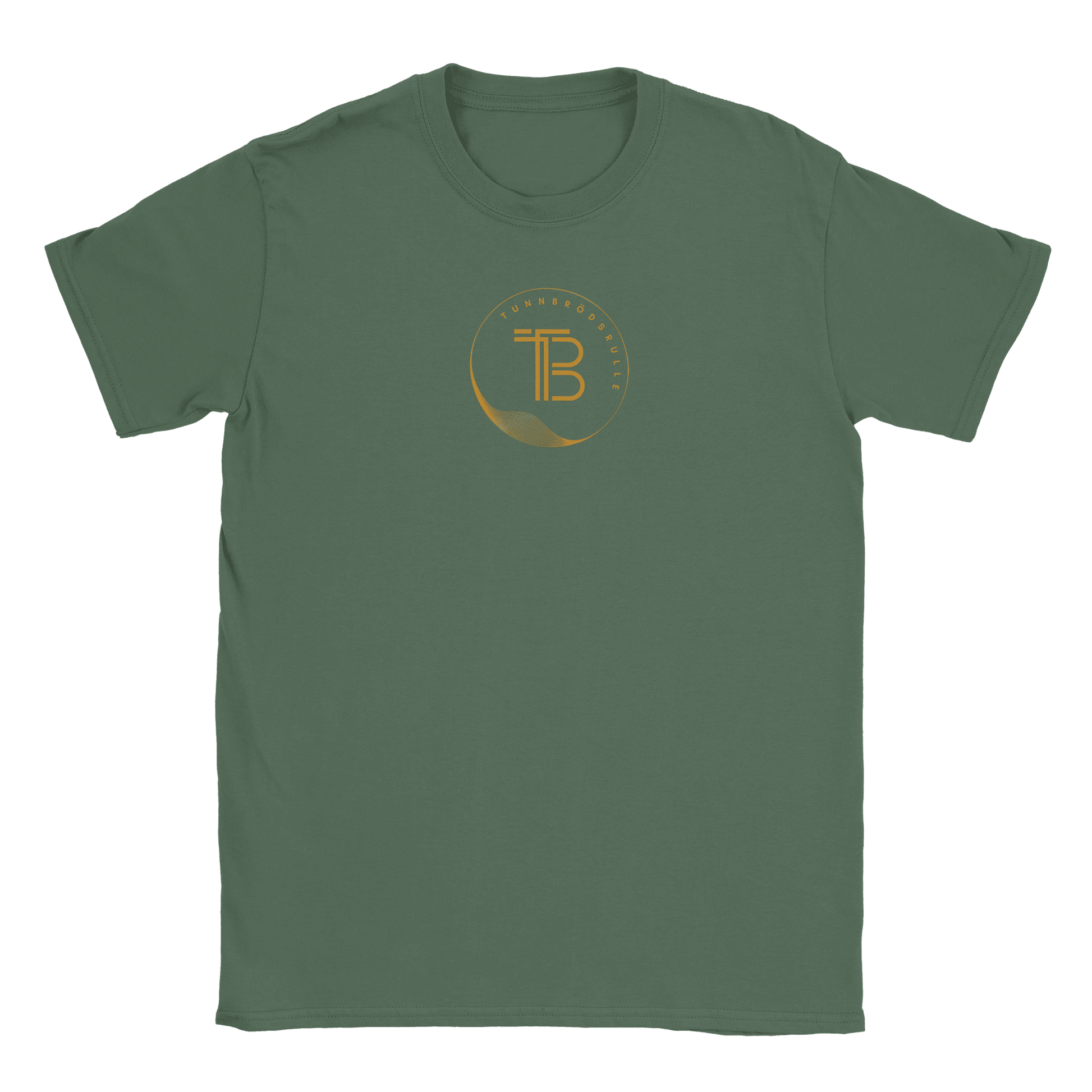 Tunnbrödsrulle - T-shirt Militärgrön