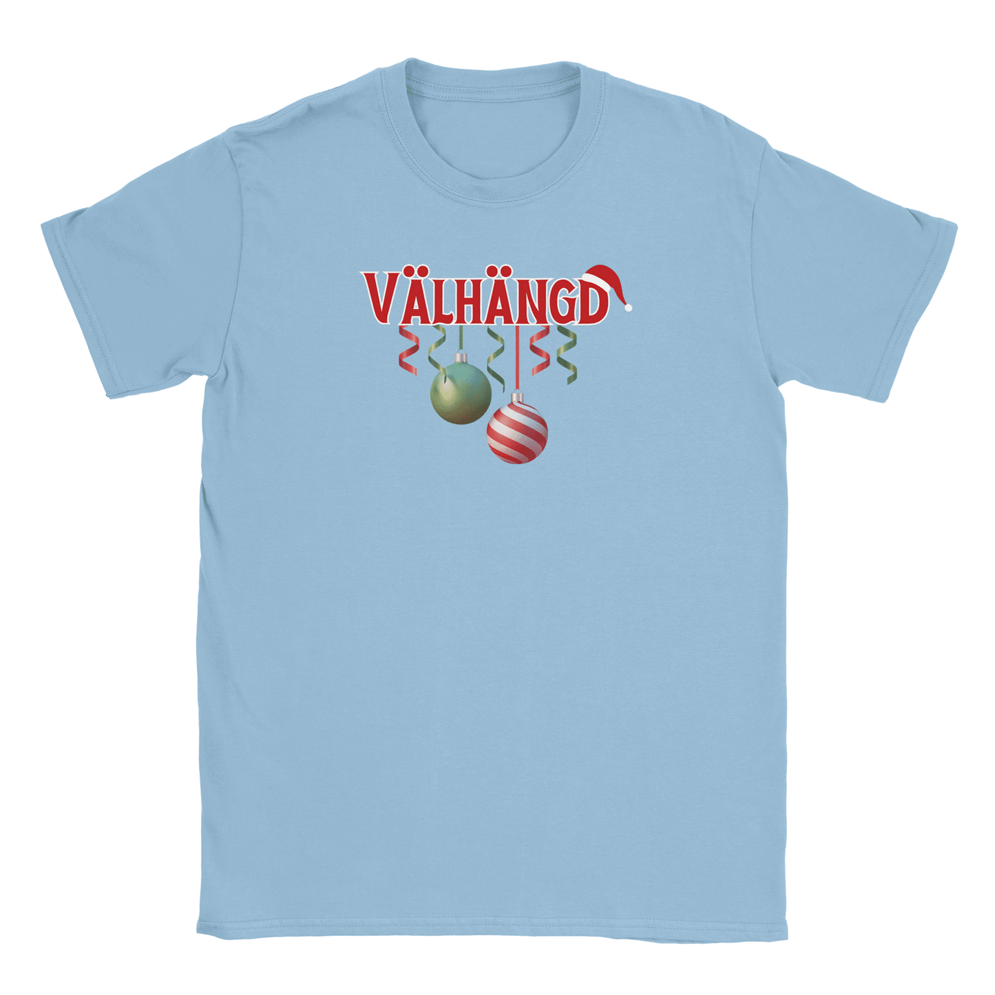 Välhängd - T-shirt Light Blue