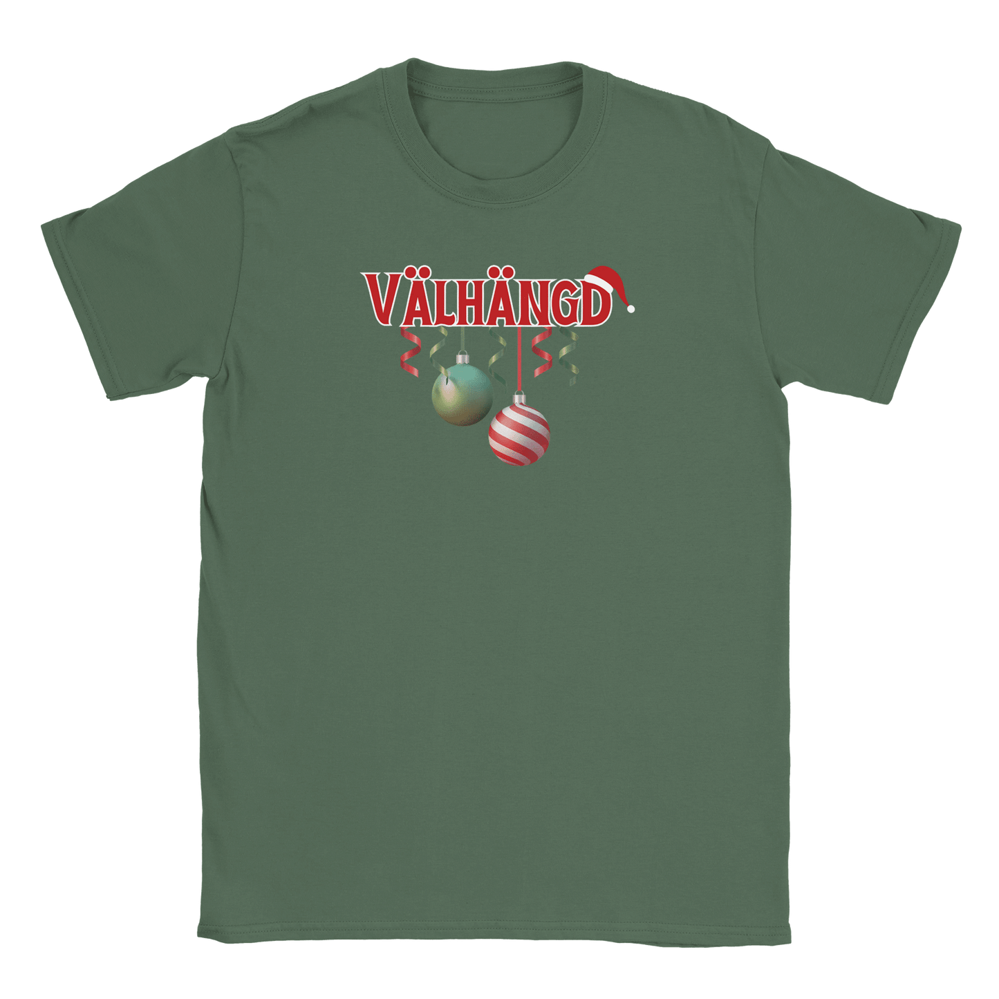 Välhängd - T-shirt Military Green