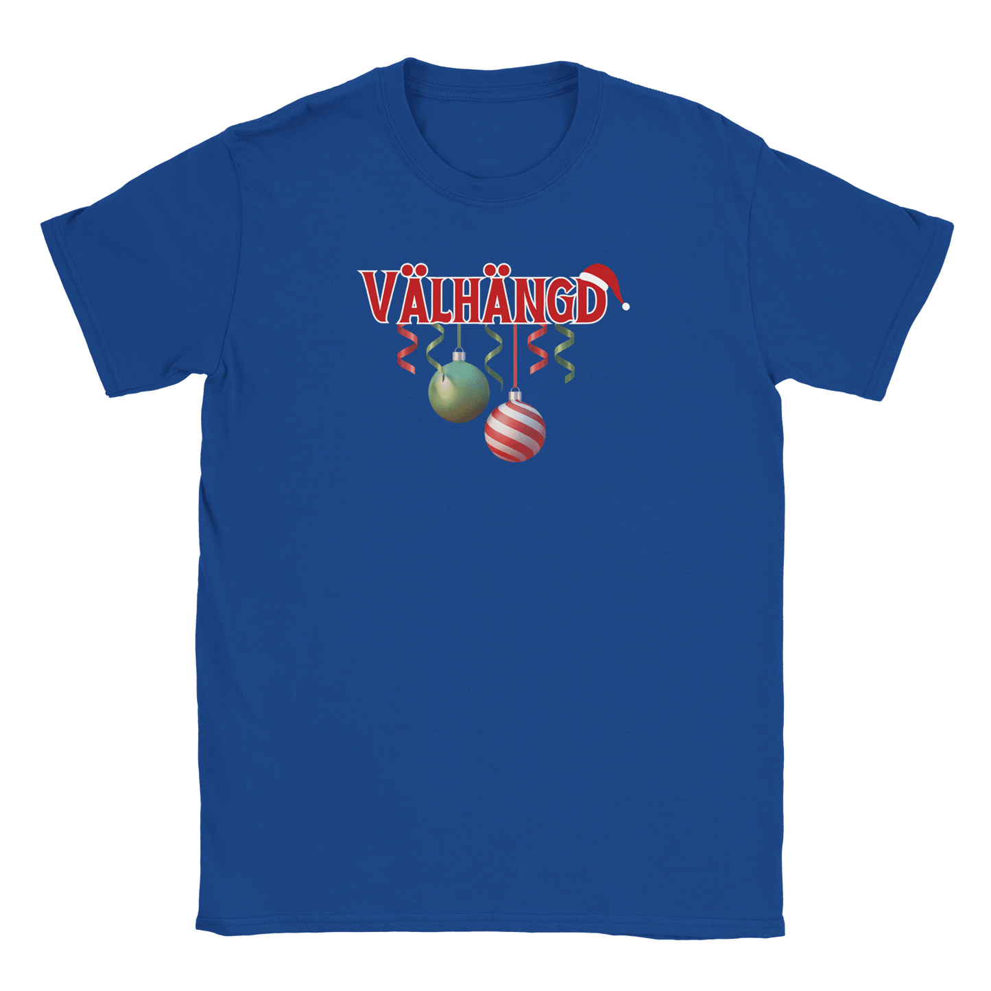 Välhängd - T-shirt Royal