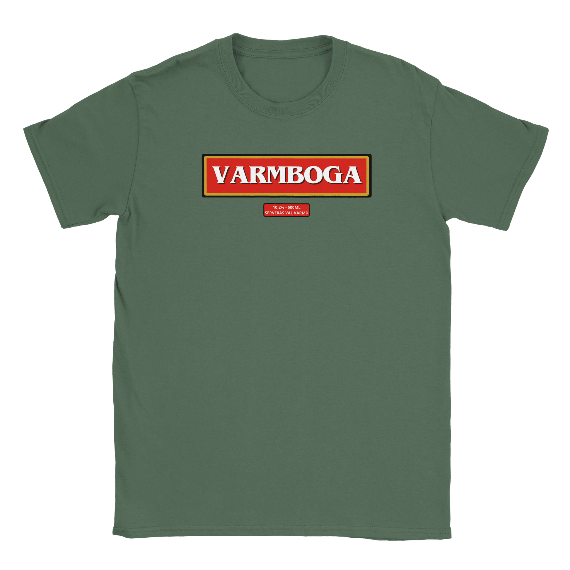 Varmboga - T-shirt Militärgrön