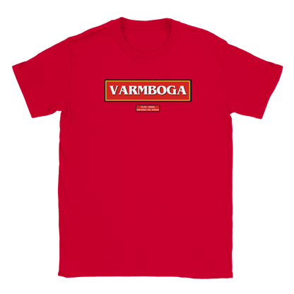 Varmboga - T-shirt Röd