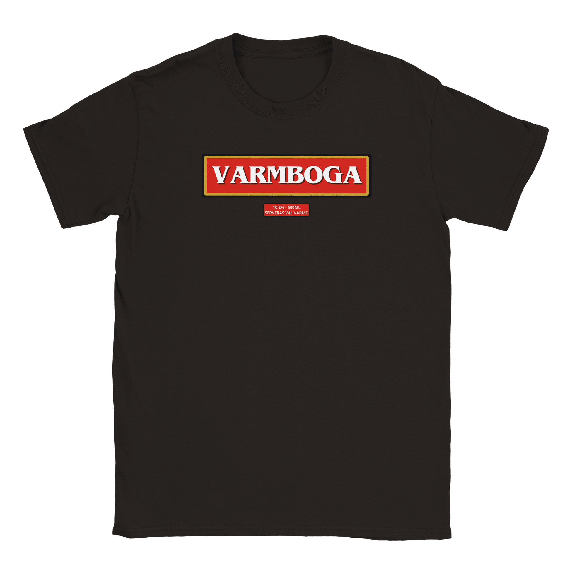 Varmboga - T-shirt Svart