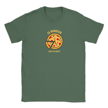 15 minuter en kvart - T-shirt Military Green