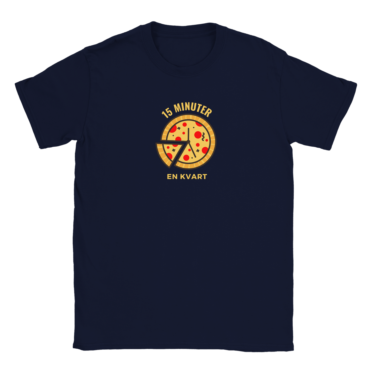 15 minuter en kvart - T-shirt Navy