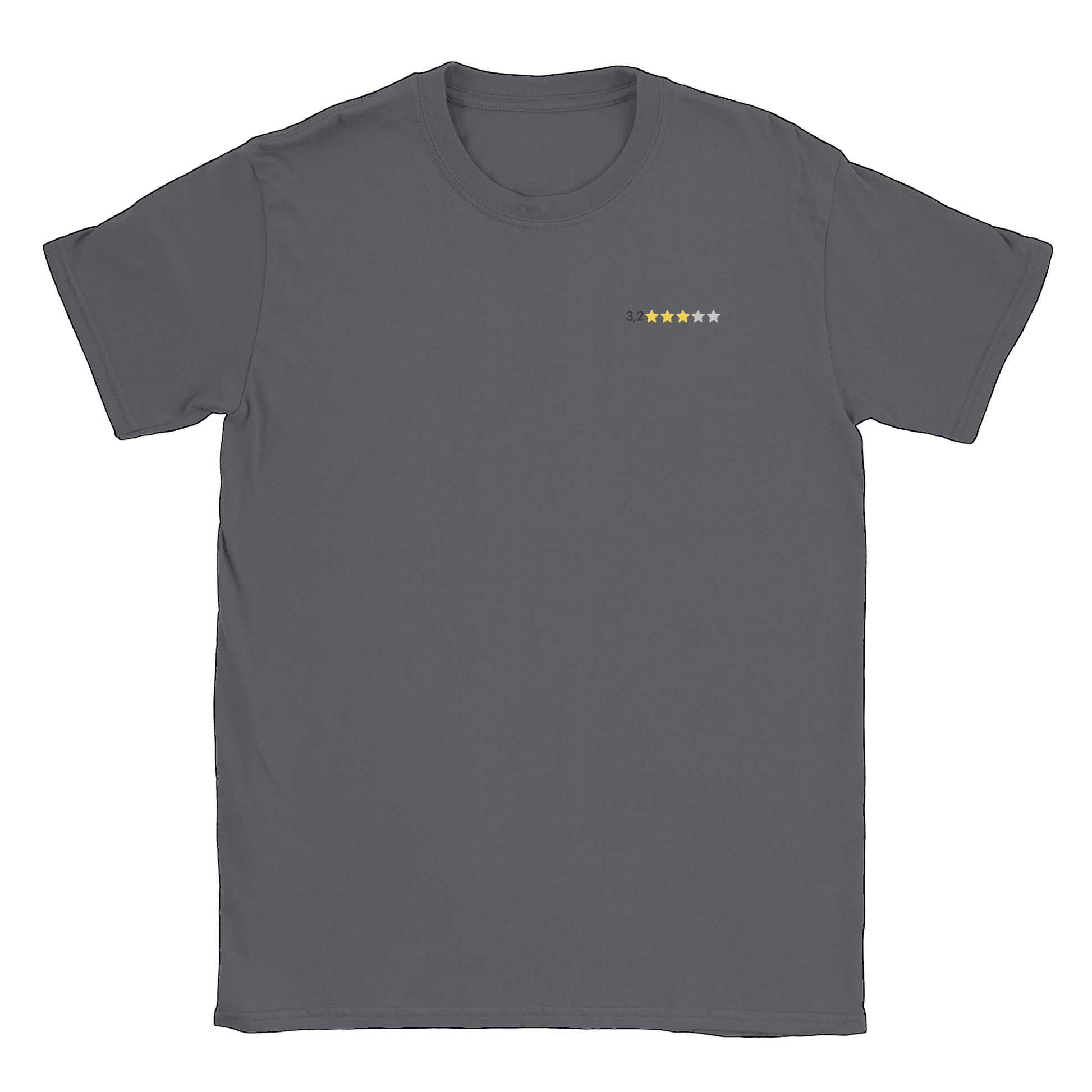 3,2 - T-shirt Charcoal