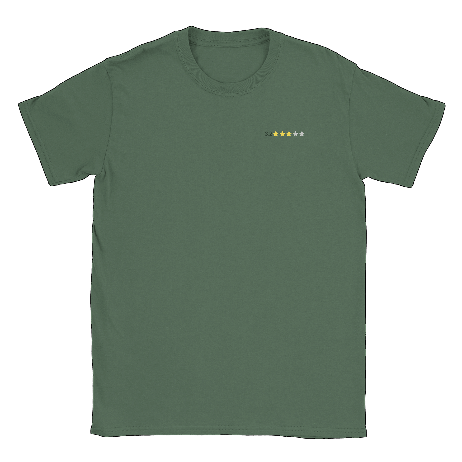 3,2 - T-shirt Military Green