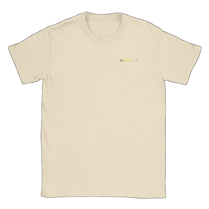 3,2 - T-shirt Natural