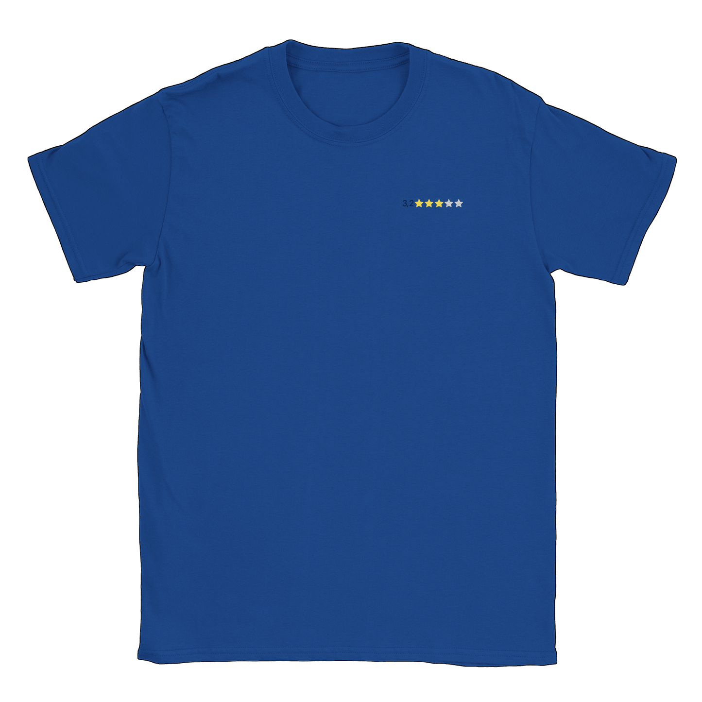 3,2 - T-shirt Royal