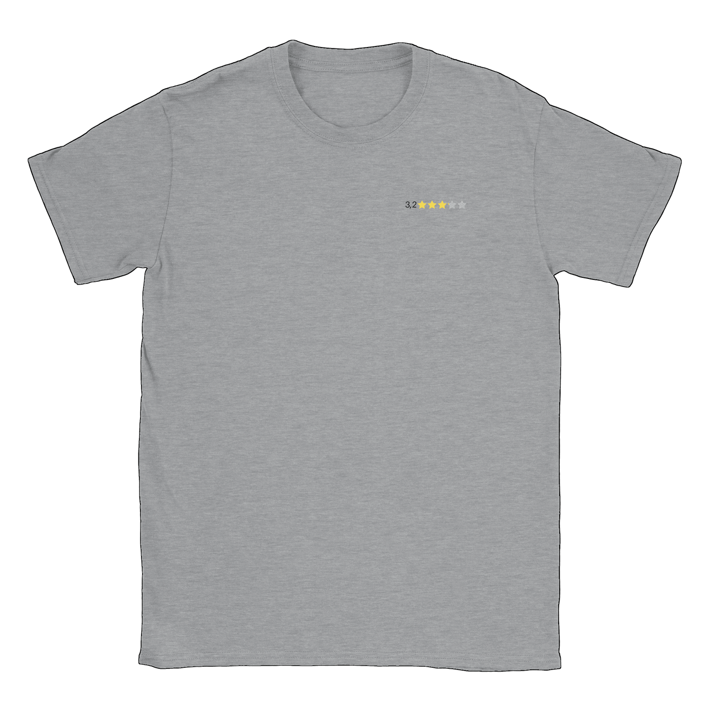 3,2 - T-shirt Sports Grey