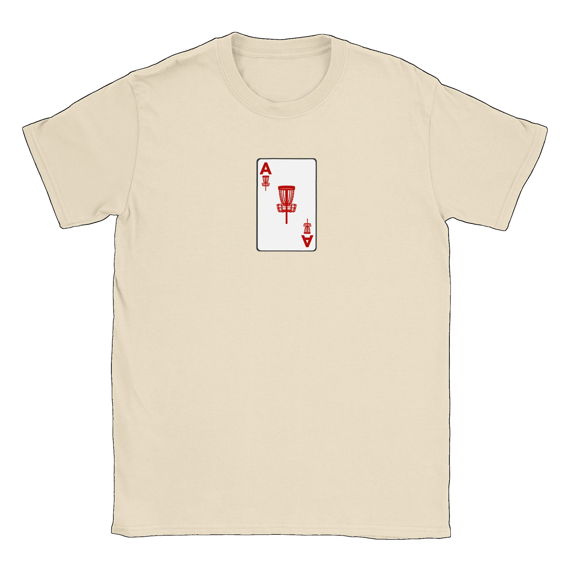 ACE Discgolf - T-shirt Natural