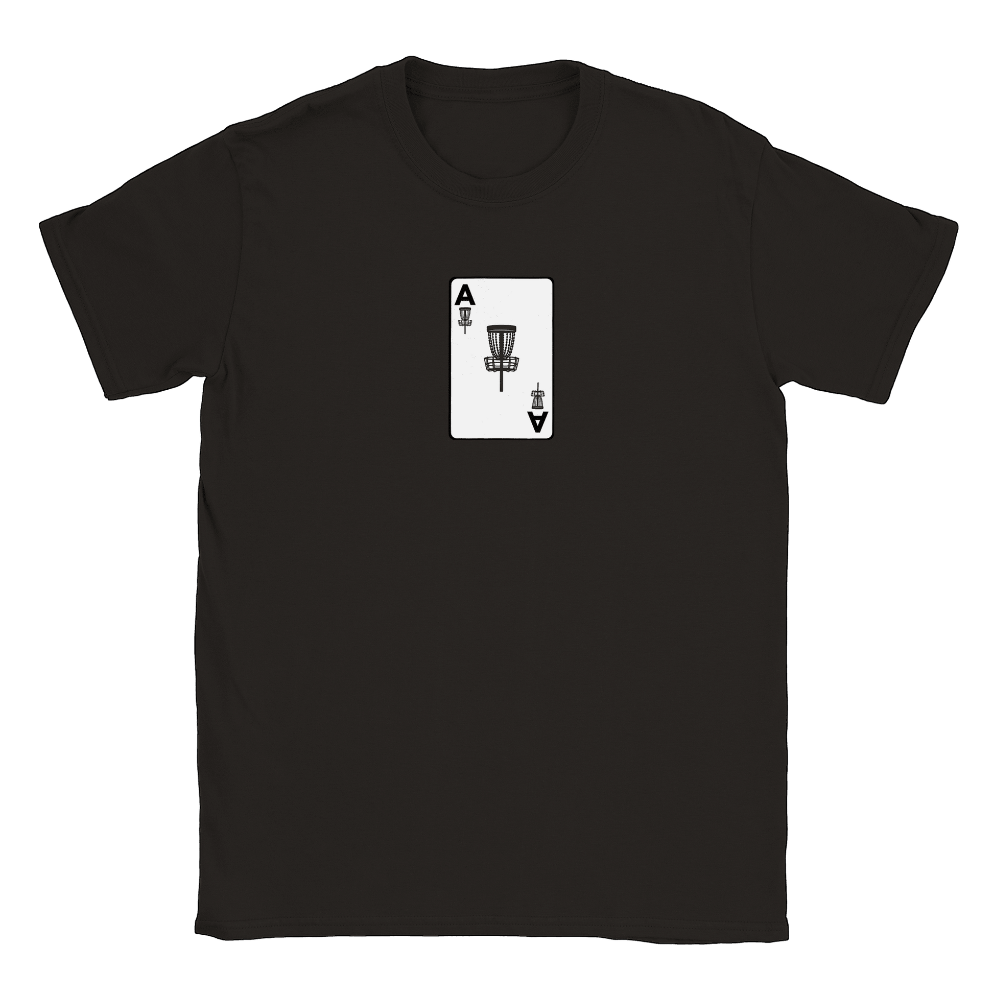 ACE Discgolf - T-shirt Svart
