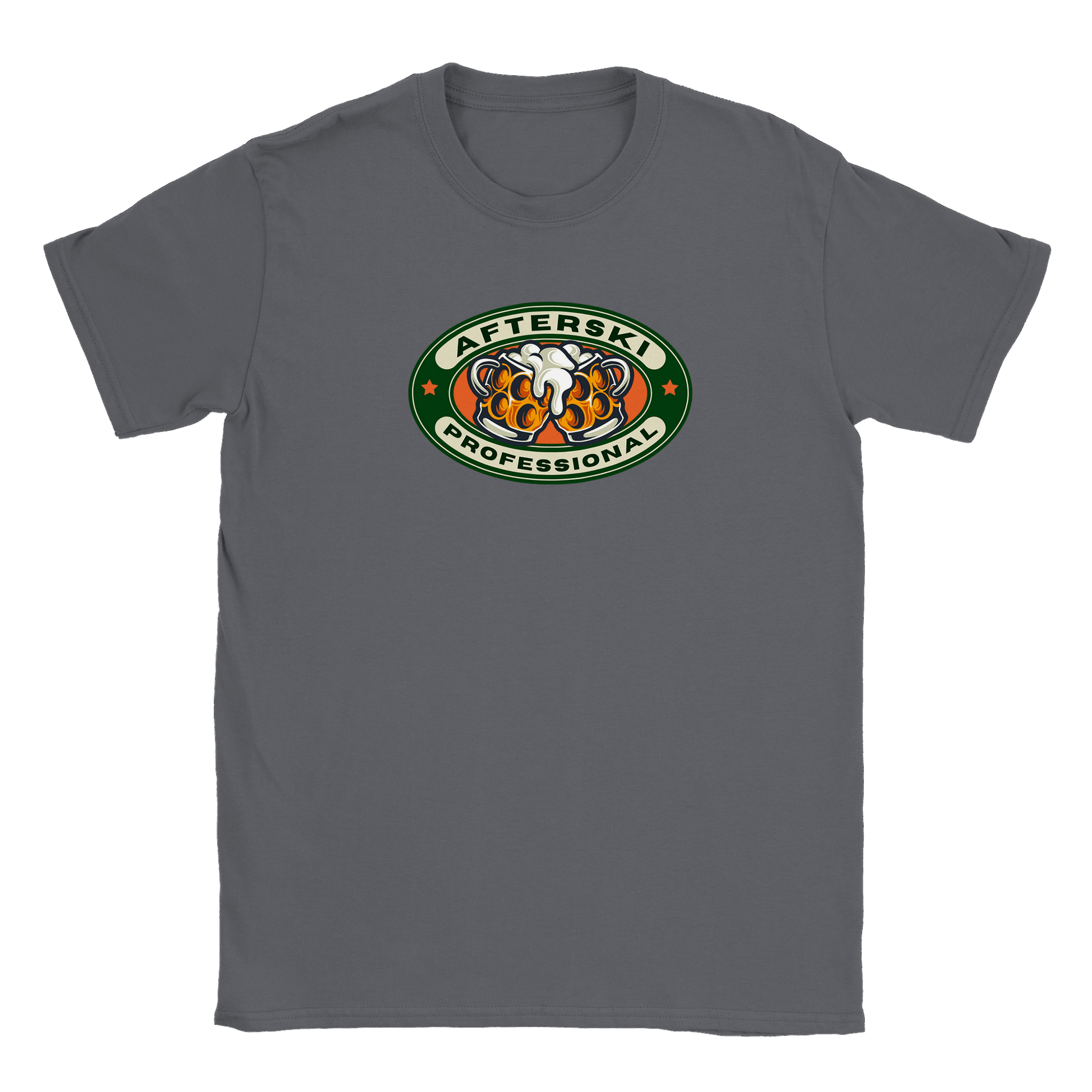 Afterski Professional - T-shirt Charcoal