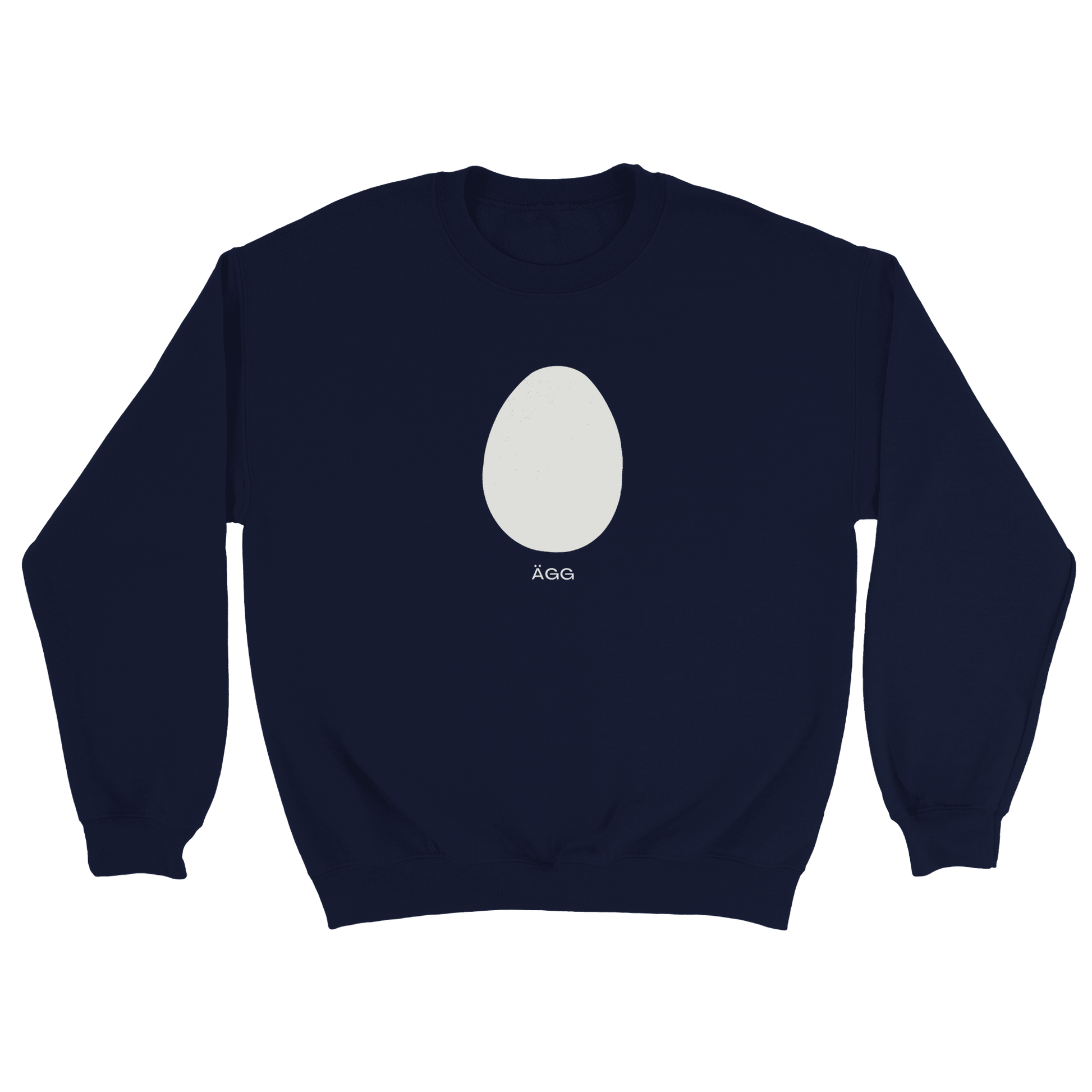 Ägg - Sweatshirt Marinblå