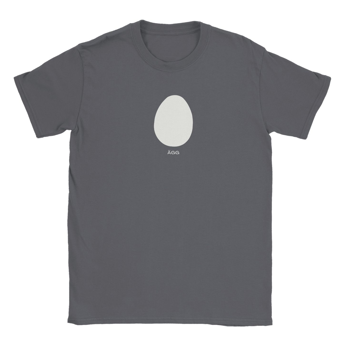 Ägg - T-shirt Charcoal