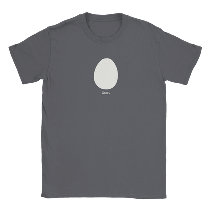 Ägg - T-shirt Charcoal