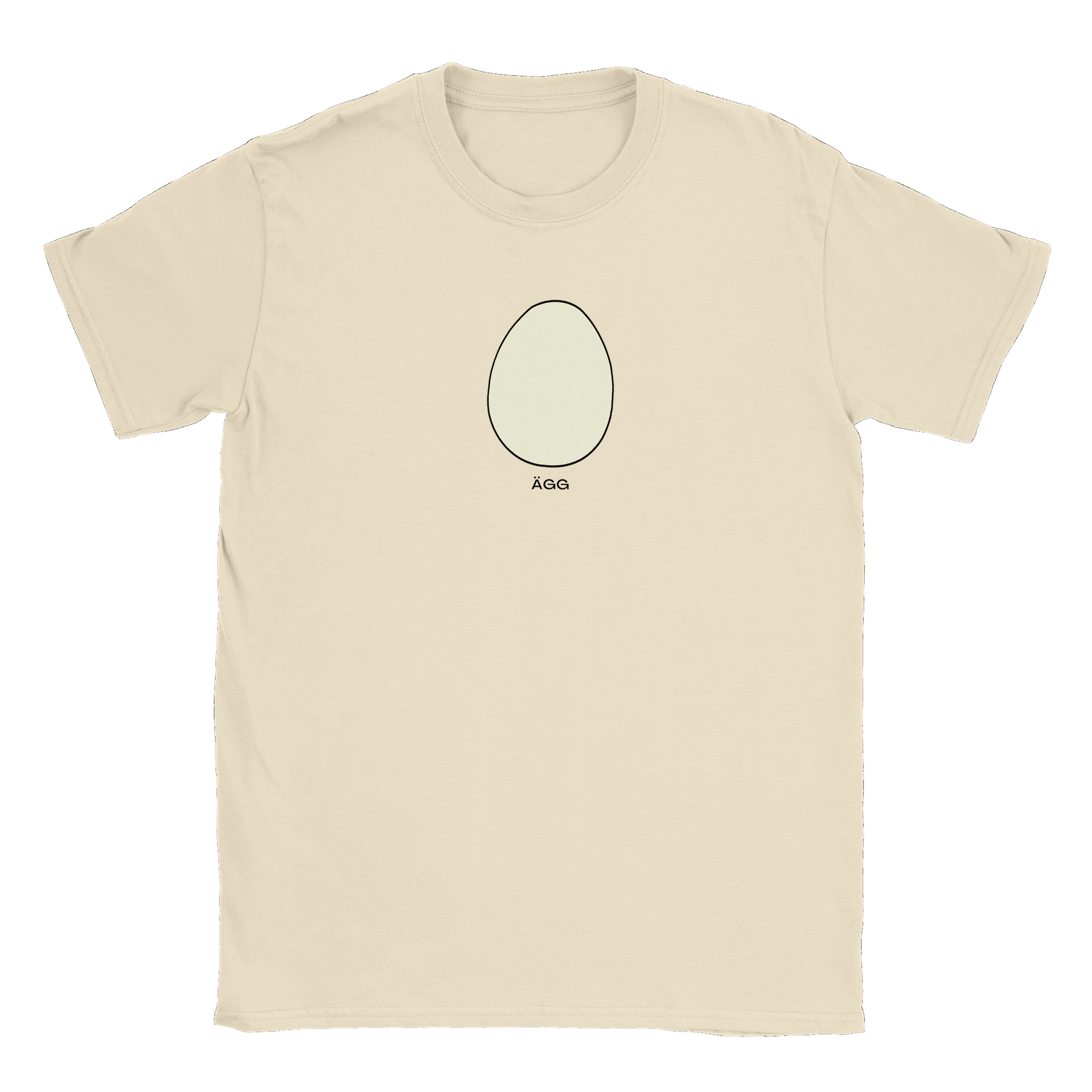 Ägg - T-shirt Natural