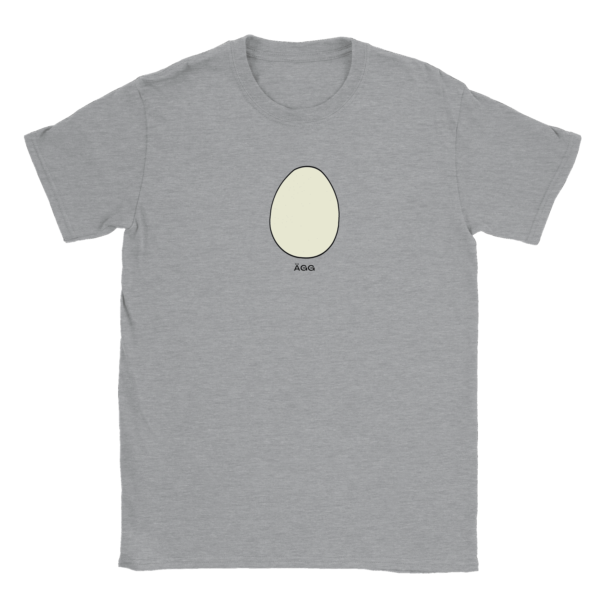Ägg - T-shirt Sports Grey