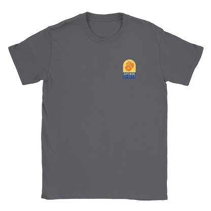 Aperol Spritz litet tryck - T-shirt Charcoal