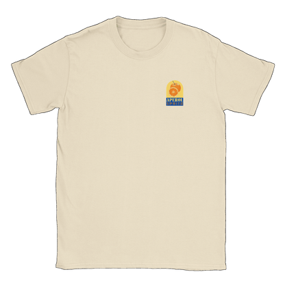 Aperol Spritz litet tryck - T-shirt Natural