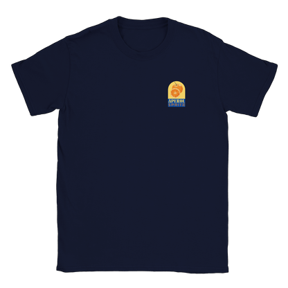 Aperol Spritz litet tryck - T-shirt Navy