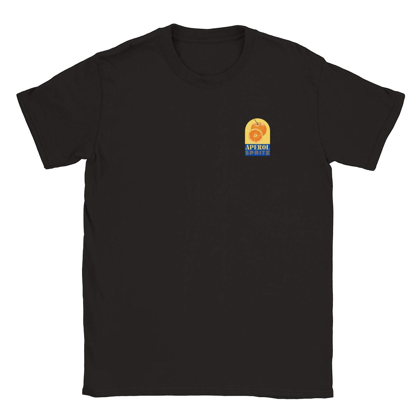 Aperol Spritz litet tryck - T-shirt Svart