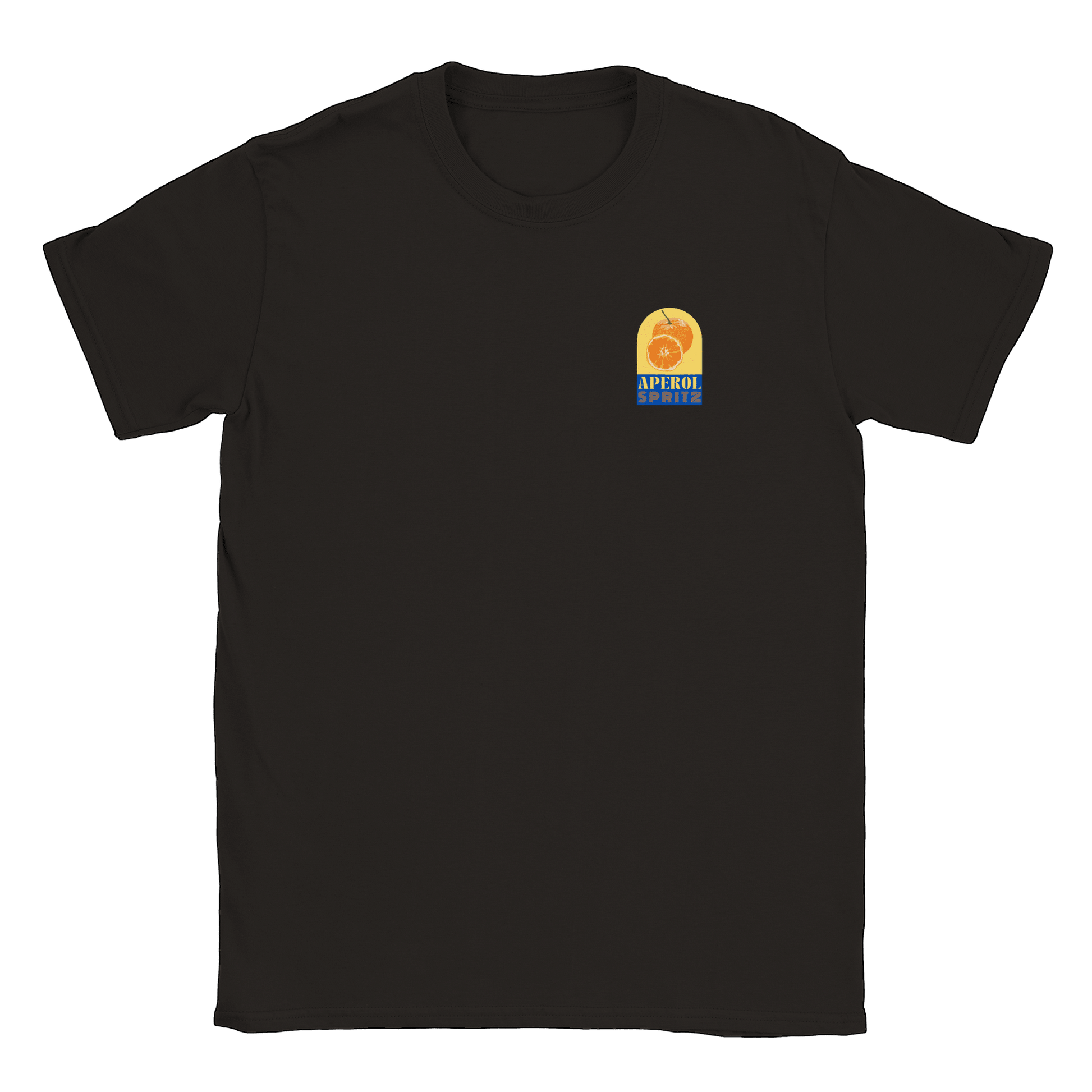 Aperol Spritz litet tryck - T-shirt Svart