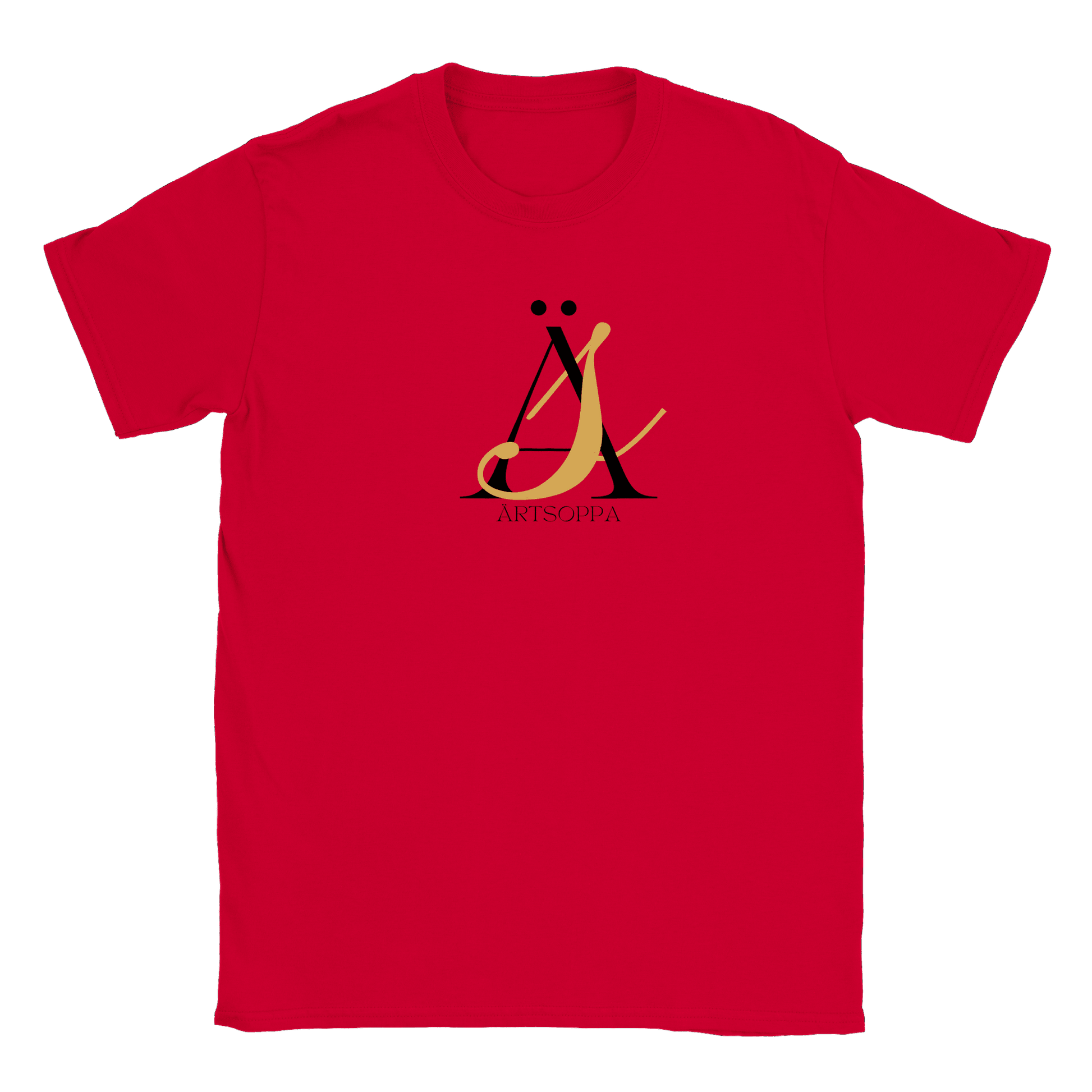 Ärtsoppa - T-shirt Röd