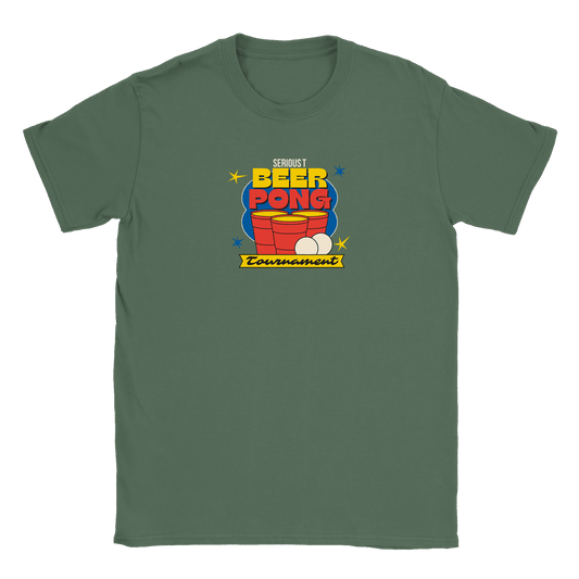 Beer Pong Tournament - T-shirt Military Green