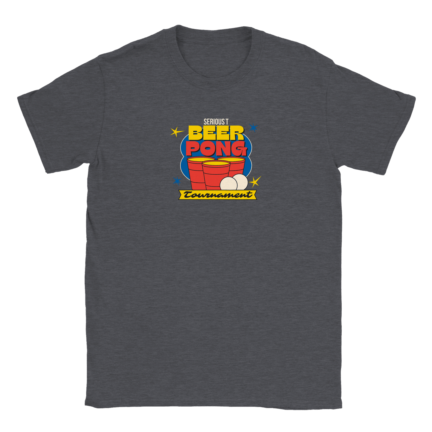 Beer Pong Tournament - T-shirt Mörk Ljung