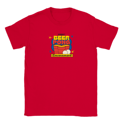 Beer Pong Tournament - T-shirt Röd