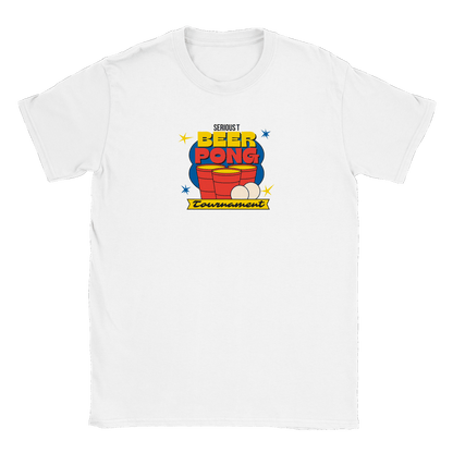 Beer Pong Tournament - T-shirt Vit