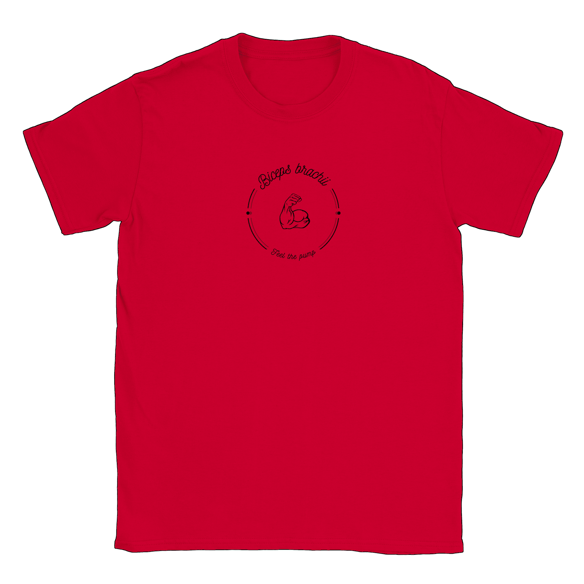Biceps brachii - T-shirt Röd