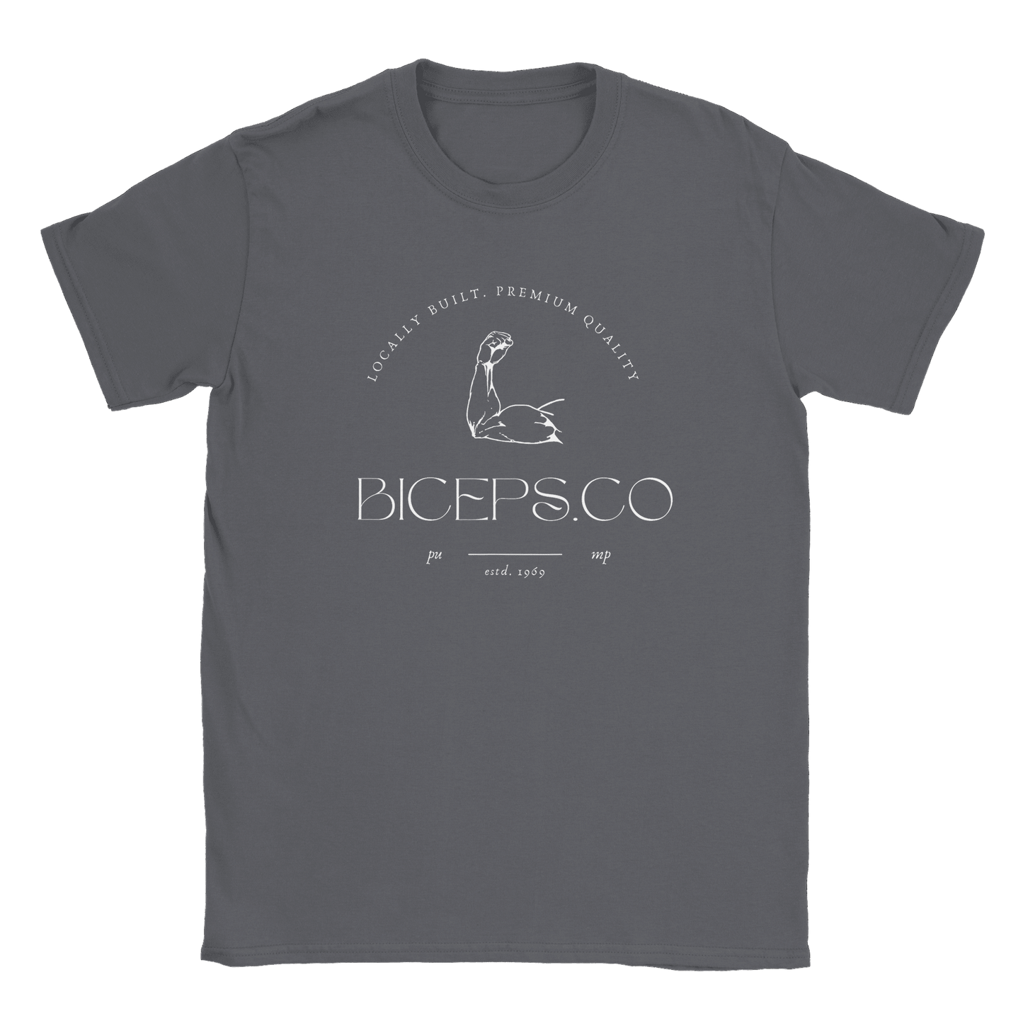 Biceps Company - T-shirt Charcoal