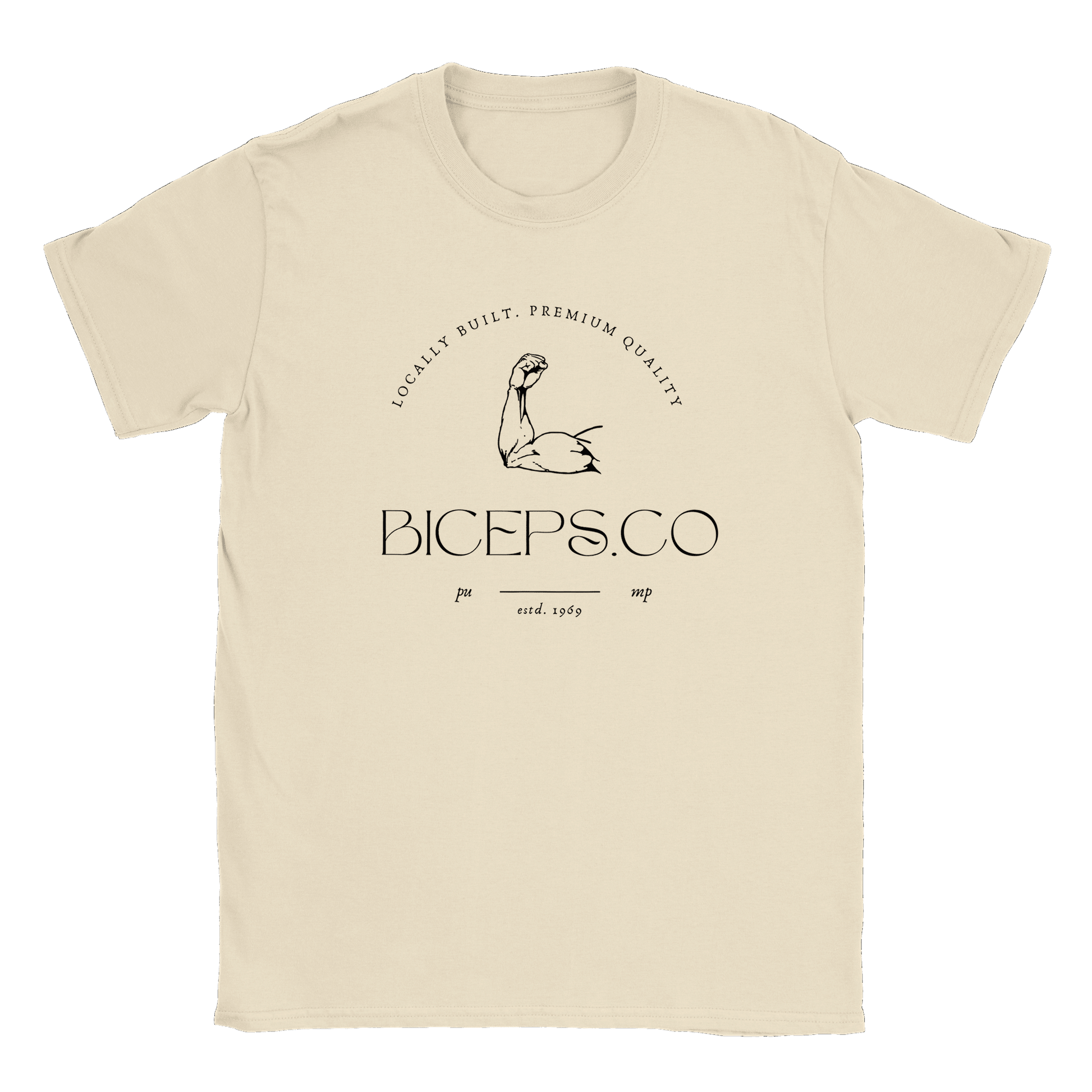 Biceps Company - T-shirt Natural
