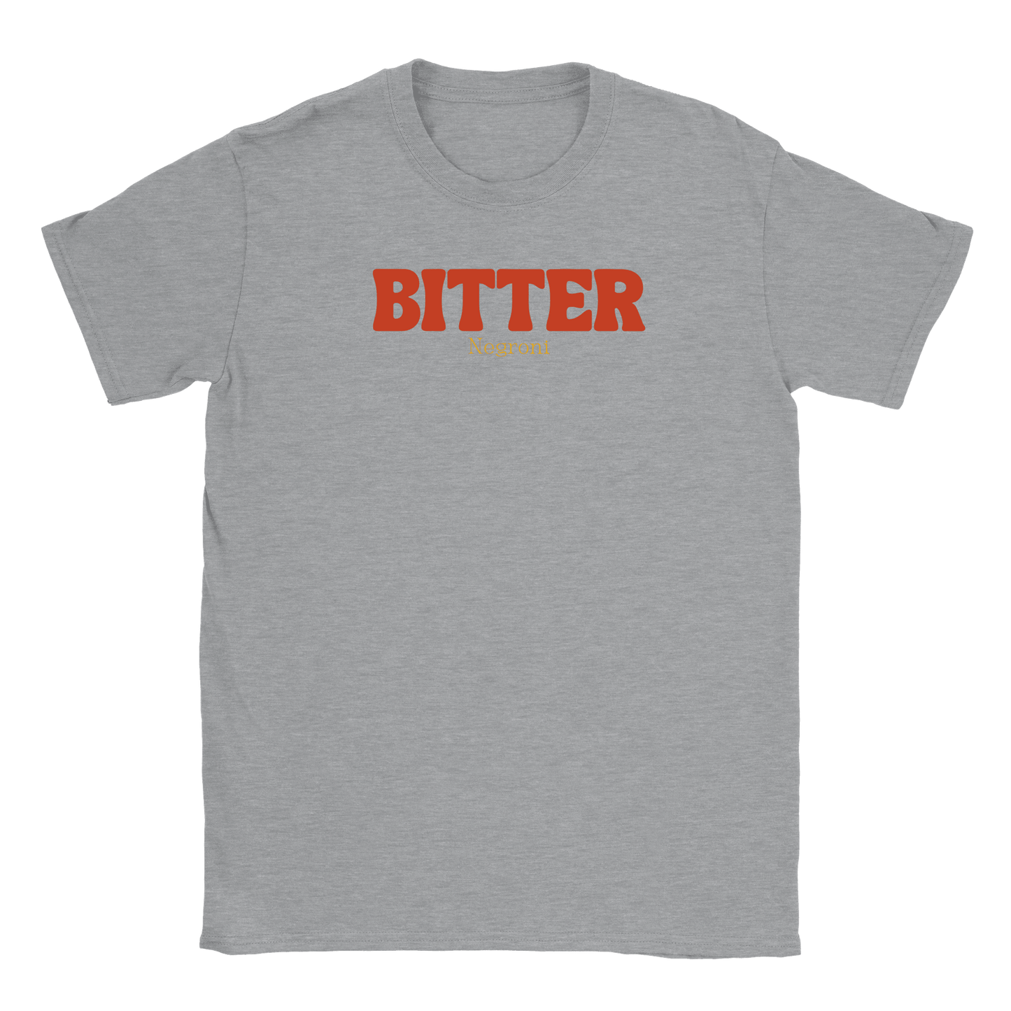 Bitter Negroni - T-shirt Grå