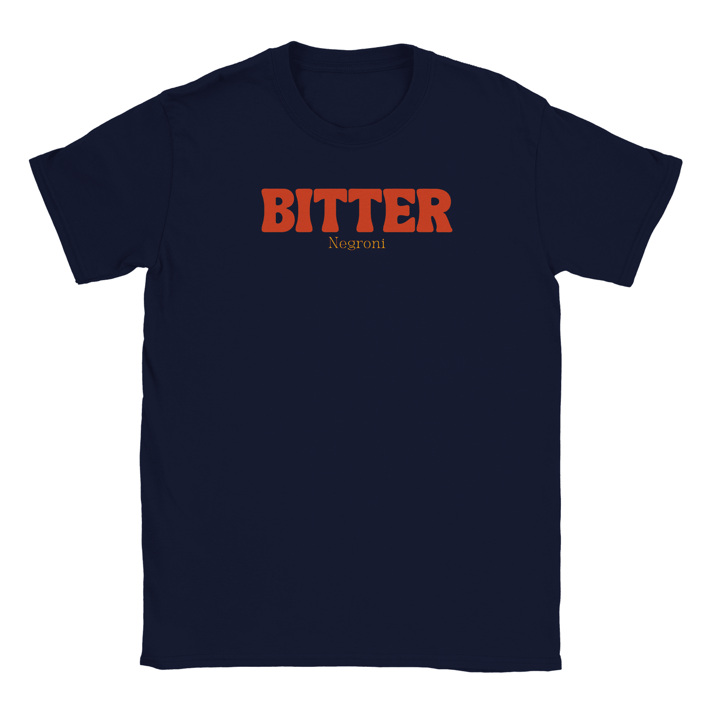 Bitter Negroni - T-shirt Marinblå